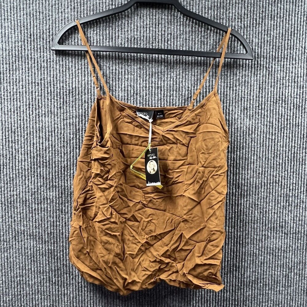 Esmara Camisole Heidi Klum Womens Size 4 Brown Fashionable Tank Top Shirt